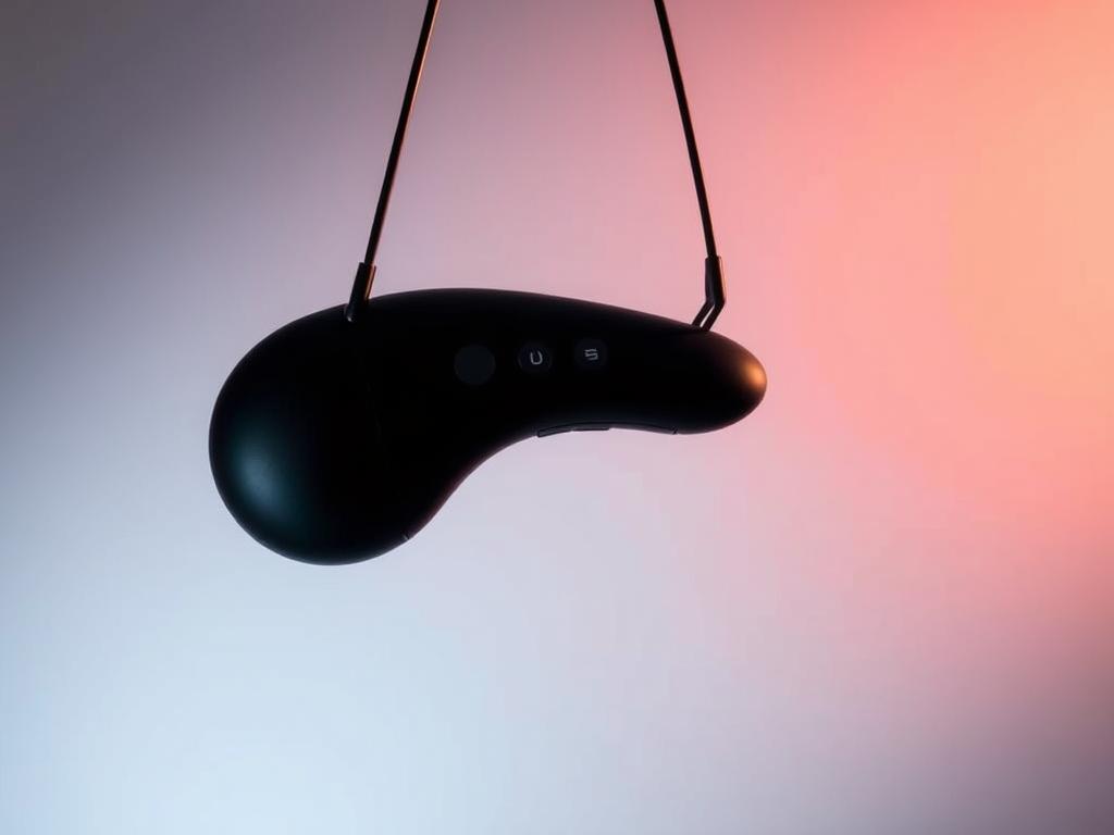 hands-free vibrator design